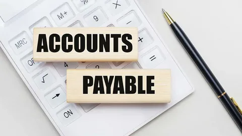 Accounts payable process showing invoice matching and approval